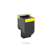 Toner compatível Lexmark 802SY amarelo (802SY)