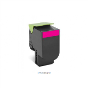 Toner compatível Lexmark 802SM magenta (802SM)