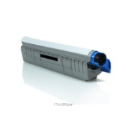 Toner compatível Oki c8600 preto (43487712)