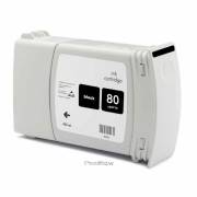 Tinteiro compatível Hp 80 preto pigmentada c4871a