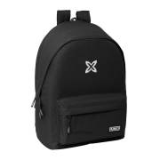 Mochila Safta Munich Básicos para Portátil 15.6 - Conector USB - 2 Compartimentos - 31x44x18cm - Preto