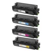 Pack 4 toners compatíveis Canon 046H