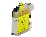 Tinteiro compatível Brother LC123 amarelo (LC121Y/LC123Y)