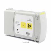 Tinteiro compatível Hp 80 amarelo c4848a