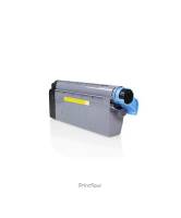 Toner compatível Oki executive es7411 / es3032 amarelo