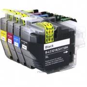 Pack 4 Tinteiros compatíveis Brother LC3219 XL (CMYK)