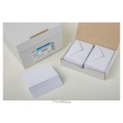 Envelopes Mini Sam 70x105mm - branco / papel 90g / 100un