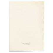 Pack de 100 capas de encadernação Fellowes – cartão simil pele delta couro / A4 / 250 g / marfim