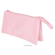 Estojo escolar Dohe Serenity - 3 compartimentos / Rosa