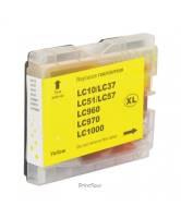 Tinteiro compatível Brother lc970/lc1000 amarelo (lc970y/lc1000y)
