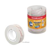Pack 4 rolos Fita Adesiva transparente 18mmx33m - ErichKrause Crystal