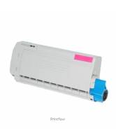 Toner compatível Oki c712 magenta (46507614)