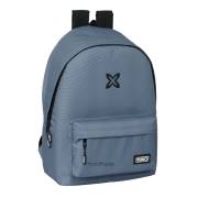 Mochila Safta Munich Básicos para Portátil 15.6 - Conector USB - 2 Compartimentos - 31x44x18cm - Cinzento