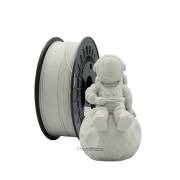 Filamento de impressão 3D PLA 1.75mm bobina 1kg - cinza claro
