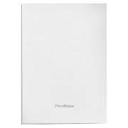 Pack de 100 capas de encadernação Fellowes – cartão simil pele delta couro / A4 / 250 g / branco