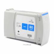 Tinteiro compatível Hp 80 ciano c4846a