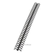 Pack de 50 Argolas de encadernação GBC ClickBind – 8 mm / até 45 folhas / formato A4 / preto