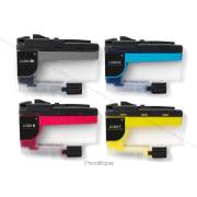 Pack 4 tinteiros compatíveis Brother LC424 (LC424VAL)