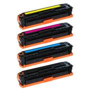 Pack 4 toners compatíveis Hp 651a