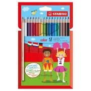 Pack 18 lápis de cor Stabilo Color