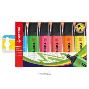 Pack 6 marcadores fluorescentes Stabilo Boss 70