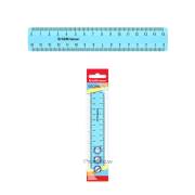 Régua Erichkrause Pastel - 15cm - Azul