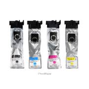 Pack 4 tinteiros compatíveis Epson T9451/T9441 - T9454/T9444
