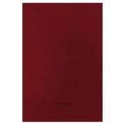 Pack de 50 capas de encadernação Fellowes – cartão simil pele / A4 / 750 g / vermelho