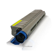 Toner compatível Oki C822Y amarelo (44844613)