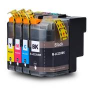Pack 4 Tinteiros compatíveis Brother LC22U