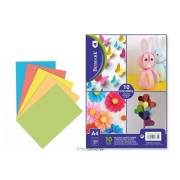 Pack de 10 Cartolinas Bismark - 180 g/m2 / A4 / Cores sortidas