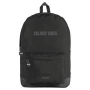 Mochila Escolar Dohe Daypack Colour Vibes - Preto