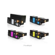 Pack 4 toners compatíveis xerox phaser 6000 / 6010 / 6015