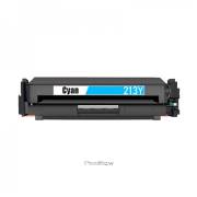 Toner compatível hp w2131y / w2131x / w2131a ciano - 213y / 213x / 213a