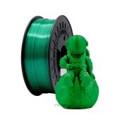 Filamento de impressão 3D PLA SILK 1.75mm bobina 1kg - verde