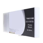 Tinteiro compatível Epson t6031 preto photo tinta pigmentada c13t603100