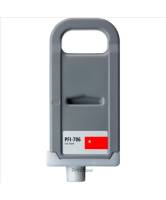 Tinteiro compativel Canon pfi706 vermelho (6687B001)