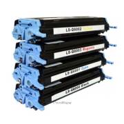 Pack 4 toners compatíveis Hp 124a / Canon 707