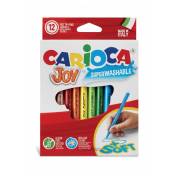 Pack 12 Canetas de feltro Carioca Joy - ponta fina