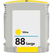 Tinteiro compatível Hp 88xl amarelo (c9393a)