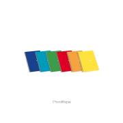 Pack 5 Cadernos Enri 4o - Capa dura / Espiral / 80 Folhas / Pautado com margem