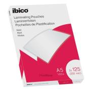Bolsas de plastificação Ibico - A5 / 125 mícrons / mate / 100 unidades