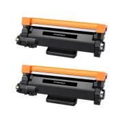 Pack 2 toners compatíveis Brother TN2510XL preto