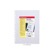 Pack 10 micas Erichkrause Fizzy Clear A4 / 30 mícrones / acabamento rugoso