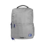 Mochila escolar Oxford B-Out - poliester reciclado / cinzento