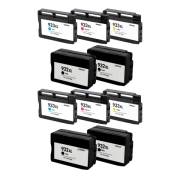 Pack 10 Tinteiros compatível Hp 4x 932xl + 6x 933xl