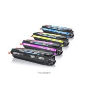Pack 4 toners compatíveis Hp 308a preto + Hp 309a cores