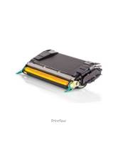 Toner compatível Lexmark c734 / c736 / x738 amarelo (C734A1YG / C736H1YG)