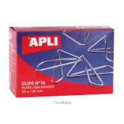 Clipes borboleta metálicos Apli - N 10 / 40mm / 50 unidades