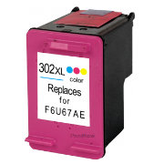 Tinteiro compatível Hp 302xl cores (F6U67AE)